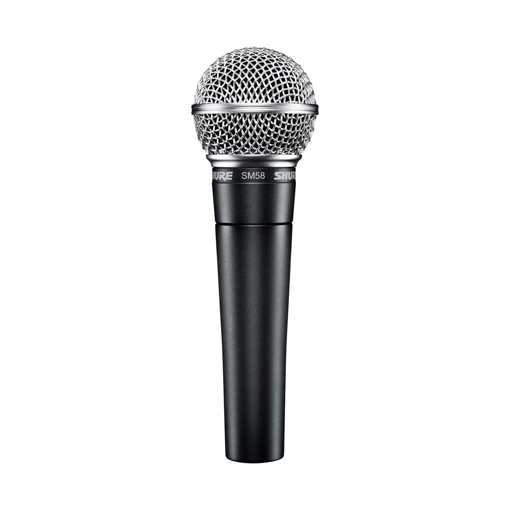 Shure SM58-LC Rugged Professional Studio Vocal Microphone, Cable