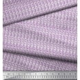 thumbnail image 2 of Soimoi Modal Satin Fabric Stripe & Floral Block Print Fabric by The Yard 42 Inch Wide, 2 of 3