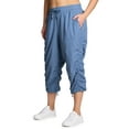 thumbnail image 3 of RBX Active Women's Plus Size Lightweight Woven Capri Pant With Pockets, 3 of 5