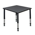 thumbnail image 1 of Regency TB3030GYAPBK Table de Classe Réglable en Hauteur 30 Po. Kee Square, Gris, 1 of 5