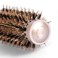 thumbnail image 2 of Ceramic Round Comb for Healthy Salon Hairdressing with 32mm Curling Iron, 2 of 7