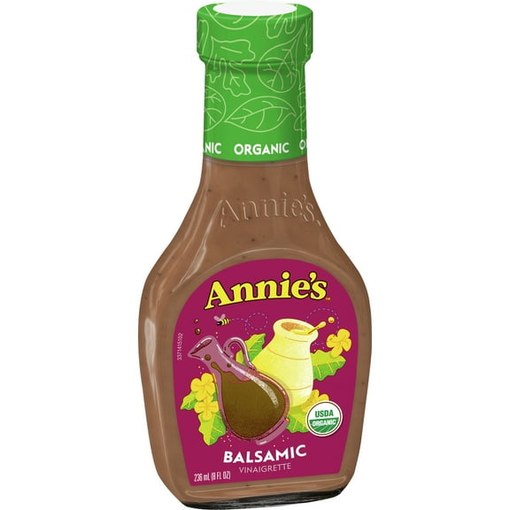 Annie's Organic Balsamic Vinaigrette Salad Dressing, Non-GMO, 8 fl oz
