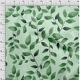 thumbnail image 4 of oneOone Georgette Viscose Mint Green Fabric Ocean Underwater Life Fabric For Sewing Printed Craft Fabric By The Yard 42 Inch Wide, 4 of 4