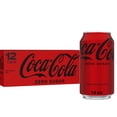 thumbnail image 1 of Coke Zero Sugar Cola Soda, 12 oz, 12 Pack (Package May Vary), 1 of 5