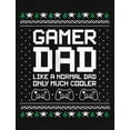 thumbnail image 2 of Tstars Mens Ugly Christmas Sweater Gift for Husband Gamer Dad Gift for Fathers Cool Gaming Christmas Holiday Shirts Xmas Party Funny Humor Christmas Gifts for Him Sweatshirt Ugly Xmas Sweater, 2 of 7