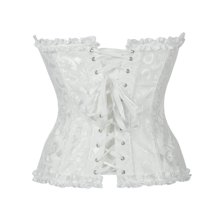 WALSALES Shapewear for Women White Corset Top Alluring Women India