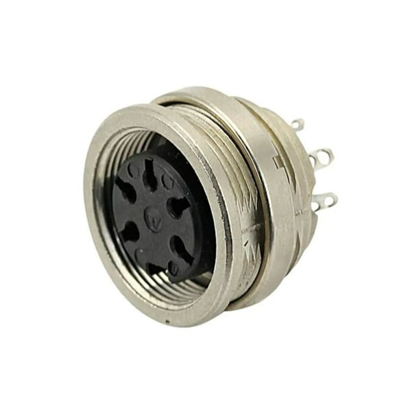 C091 31N006 100 2 Connector Receptacle 6 Position Female Sockets Solder Cup :RoHS