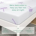 thumbnail image 5 of King Mattress,10 inch Gel Memory Foam Mattress with Breathable Lavender Cover, Medium Feeling Mattress, 5 of 7