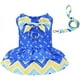 thumbnail image 1 of Conjunto de arnés y correa para perro, vestido de princesa para perrita pequeña, vestidos de lunares con anilla en D, ropa para mascotas, trajes para perros y gatos pequeños., 1 of 5