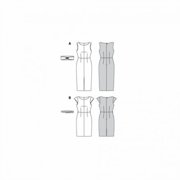 Burda Paper Sewing Pattern 6320 - Dresses for Women