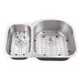 thumbnail image 1 of Undermount 31-1/2 in. 30/70 Bowl Eurostyle 18 Ga. Stainless Steel Kitchen Sink, 1 of 3
