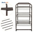 thumbnail image 3 of Bextsrack 3 Tier Shoe Rack Shoe Rack Organizer Closet Shoe Rack in Kitchen,(Bronze), 3 of 7