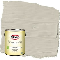 Glidden Fundamentals Grab-N-Go Storm's Coming / Gray Semi-Gloss Interior Paint, 1 Gallon