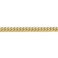 thumbnail image 3 of Solid 14K 4.3mm Domed Curb Chain Bracelet / Anklet, 3 of 3