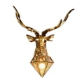 thumbnail image 1 of Injueey Modern Deer Head Wall Lamp Animal Gold Elk Sconce for Loft Corridor Lounge Iluminación y accesorios, 1 of 1