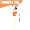 thumbnail image 3 of Plant Stakes Decorative,Garden Plant Stakes,Decorative Flower Pot Picks,Ladybug Yard Art Ornaments,Outdoor Garden Decor, Patio Lawn Plant Accessories,Outdoor Weather Resistant Garden Decorations, 3 of 7