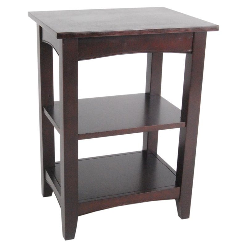 Alaterre Shaker Cottage 2Shelf End Table