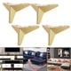 thumbnail image 4 of 4/Set Patas de Muebles Moderno para pequeña sala, Muebles, Sillón Reclinable, , Oro 10cm BLESIY Patas del gabinete del sofá, 4 of 8