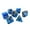 Blue, variant on Milaget Acrylic Dices D20 D10 D4 Dices Game Board Game Blue