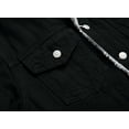 thumbnail image 4 of LZLER Mens Winter Jean Jacket Fleece Lined Denim Jacket for Men, 4 of 6