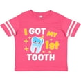 thumbnail image 3 of Inktastic I Got My 1st Tooth with Cute Tooth Baby Boys or Girls Toddler T-Shirt, 3 of 5