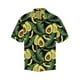 thumbnail image 3 of Camisas gráficas de hojas tropicales y aguacates para hombre, ropa con estampado 3D, camisa hawaiana de playa, blusas Y2K de manga corta, ropa con solapa, 3 of 5