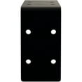 thumbnail image 2 of Ekena Millwork 2"W x 6"D x 3 3/4"H Embrey Steel Bracket, Powder Coated Black, 2 of 11