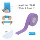 thumbnail image 2 of Cinta Aérea Uxcell, Cinta Adhesiva Antideslizante para Yoga, Cinta Deportiva para Envolver Gimnasia Púrpura 16.4ft x 1 pulgada, 2 of 7