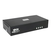 Tripp Lite Secure KVM Switch 4-Port Dual Monitor HDMI / DP NIAP PP3.0 w/CAC