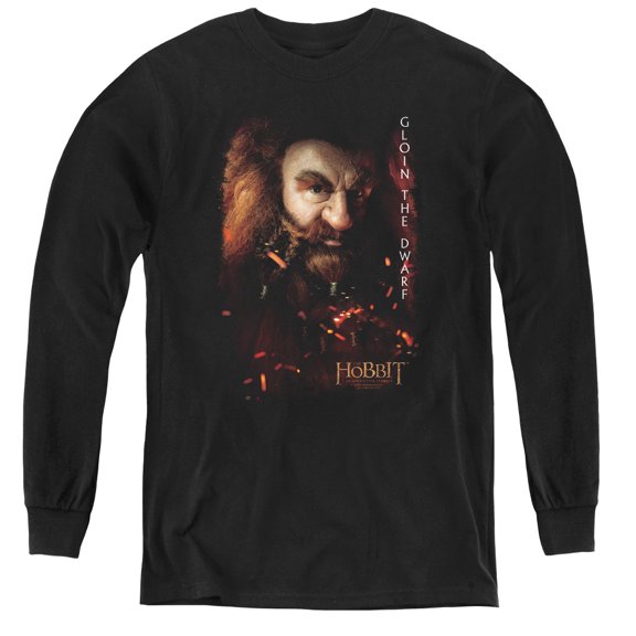 The Hobbit - Gloin Poster - Youth Long Sleeve Shirt - X-Large