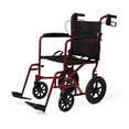 thumbnail image 1 of Medline Excel Deluxe Aluminum Transport Chair, 1 of 5