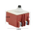 thumbnail image 2 of 2Pcs Angle Grinder 250V 5A No Push Button Switch for Bosch Gws6/8-100 Tws6600, 2 of 7