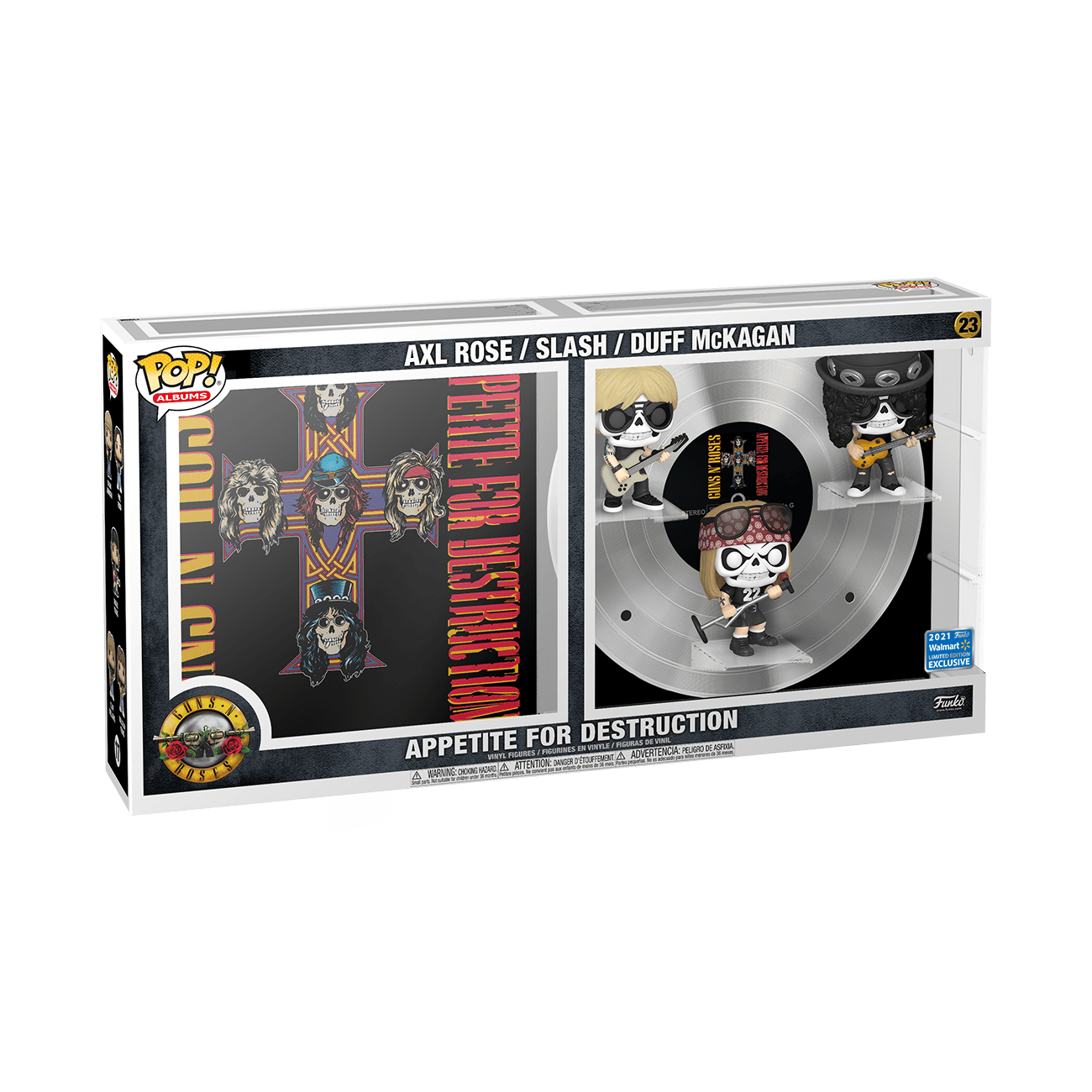 Tien Proportioneel Historicus Funko Pop! Deluxe Album: Guns N' Roses - Appetite for Destruction - Walmart  Exclusive - Walmart.com