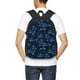 thumbnail image 4 of Easygdp BLUE Flamingo Birds Mochila de Gran Capacidad Minimalista Ideal para Escuela, Viajes y Uso Diario, 4 of 6
