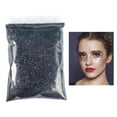 thumbnail image 4 of FITYLE 2x1Bag 50g Nail Glitter Sequins Paillette Flakes 3D Nail Art Decor Black , Black, 2 Pcs, 4 of 10
