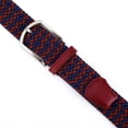 thumbnail image 3 of Braided Canvas Woven Elastic Stretch Belts for Men/Women/Junior with Multicolored, 3 of 6