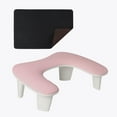 thumbnail image 2 of Reposabrazos para manicura, almohada para uñas, extraíble, portátil, suave, multifunción con alfombrilla para mano Rosa, 2 of 8