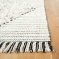 thumbnail image 3 of SAFAVIEH Vermont Winton Modern Area Rug, Ivory/Black, 4' x 6', 3 of 8