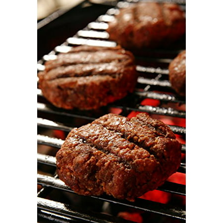 Organic Kosher Burger Sampler 4 Count of Each 10OZ Kobe Beef, Highland Lamb, Chicken And Turkey Burgers Perfect for any BBQ Grill