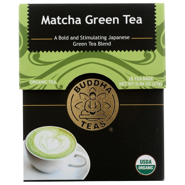 Buddha Teas Matcha Green Tea, 18 Bag
