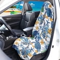 thumbnail image 2 of Garronmavis Turtle Starfish Car Seat Towel Cover Waterproof 1 PC Breathable Non-Slip Easy Install Universal Fit for Cars SUV Trucks Sedan Van Auto Interior Accessories, 2 of 8