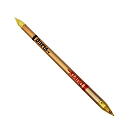 Musgrave Pencil Co. Duet Ballpoint Pens, Red and Black, Pack of 12