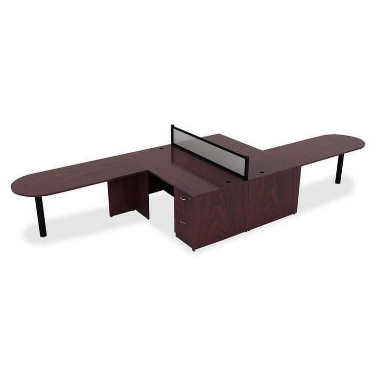 Lorell Essentials Peninsula Desk Box 1/2 - 30 Lorell Essentials Peninsula Desk Box 1/2 - 30