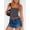 Gray, variant on ANRABESS Womens Square Neck Tank Tops Adjustable Spaghetti Strap Double Lined Camisole Tops Basic Slim Fitted Comfy Breathable Summer Shirts White XS
