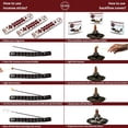 thumbnail image 4 of Dragons Blood Incense Sticks & Backflow Incense Cones for Waterfall Combo Pack - 60 Insence-Sticks + 30 Backflow Cones - Insents - Incense Waterfall Cones - Inscense, 4 of 9