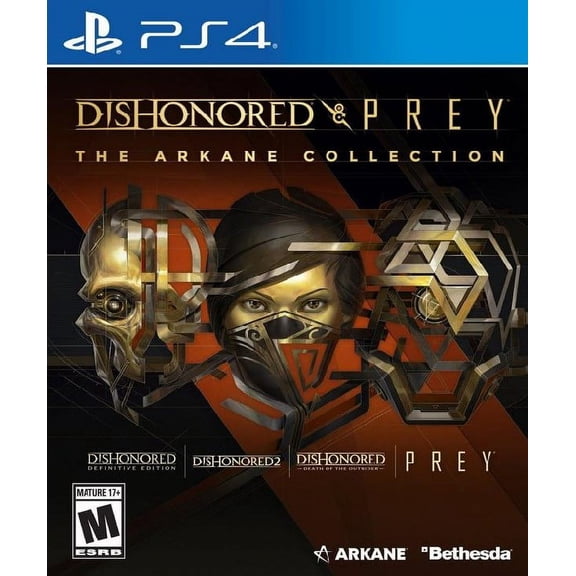 Restored Dishonored and Prey: The Arkane Collection (Playstation 4, 2020) (Refurbished)