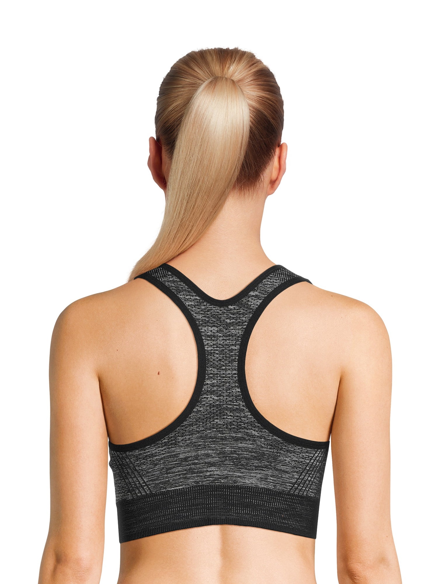 Avia Women's Medium Support Seamless Racerback Sports Bra, Sizes S-3XL