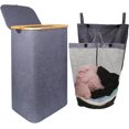 thumbnail image 1 of Laundry Hamper With Lid100l Large Hampers For Laundry With Handles, Foldable Laundry Basket With Removable Bagsfreestanding Laundry Hamper For Bedroom, 1 of 5