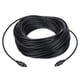 thumbnail image 1 of Cable de audio de fibra óptica Uxcell, cable óptico digital de 49.2 pies, enlace óptico TOS, recto de plástico para TV DVD, negro, 1 of 6