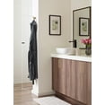 thumbnail image 3 of Amerock Arrondi Champagne Bronze Single Prong Robe Hook, 3 of 9